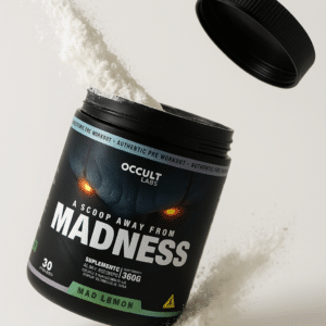 Madness Pré-treino Em Pó 360g