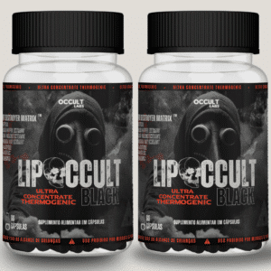 2x LIPOCCULT BLACK TERMOGÊNICO 60 CAPS